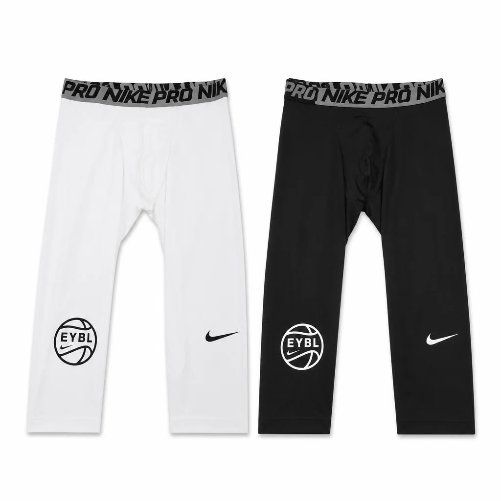 OPENRUN™ PRO EYBL COMPRESSION TIGHTS | BLACK & WHITE