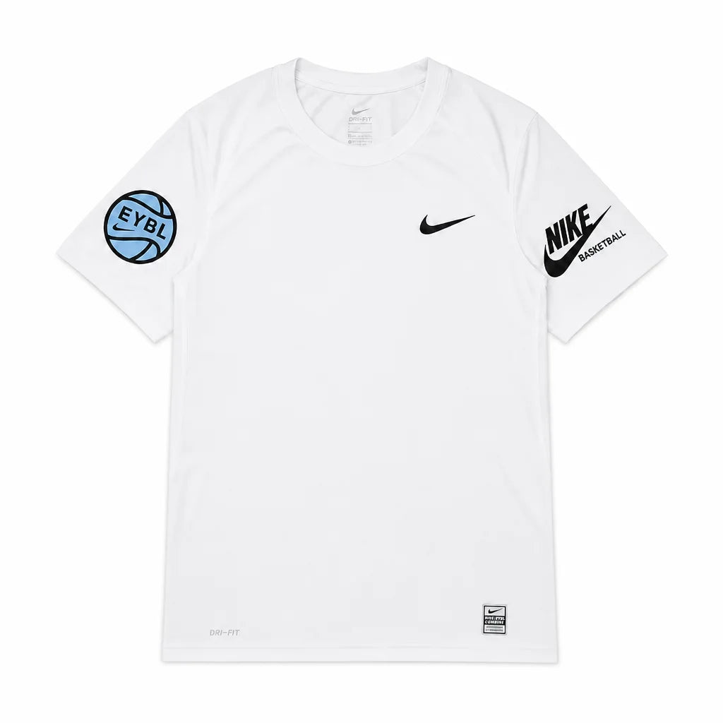 OPENRUN™ EYBL CIRCUIT COMPRESSION SHIRT WHITE