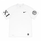 OPENRUN™ EYBL XI COMPRESSION SHIRT | BLACK & WHITE