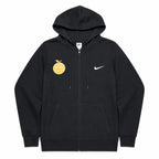 OPENRUN™ EYBL PEACH JAM ZIP UP HOODIE BLACK