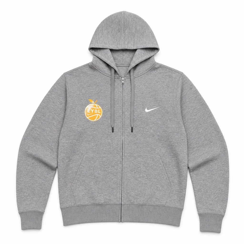 OPENRUN™ PEACH JAM EYBL ZIP UP HOODIE GREY