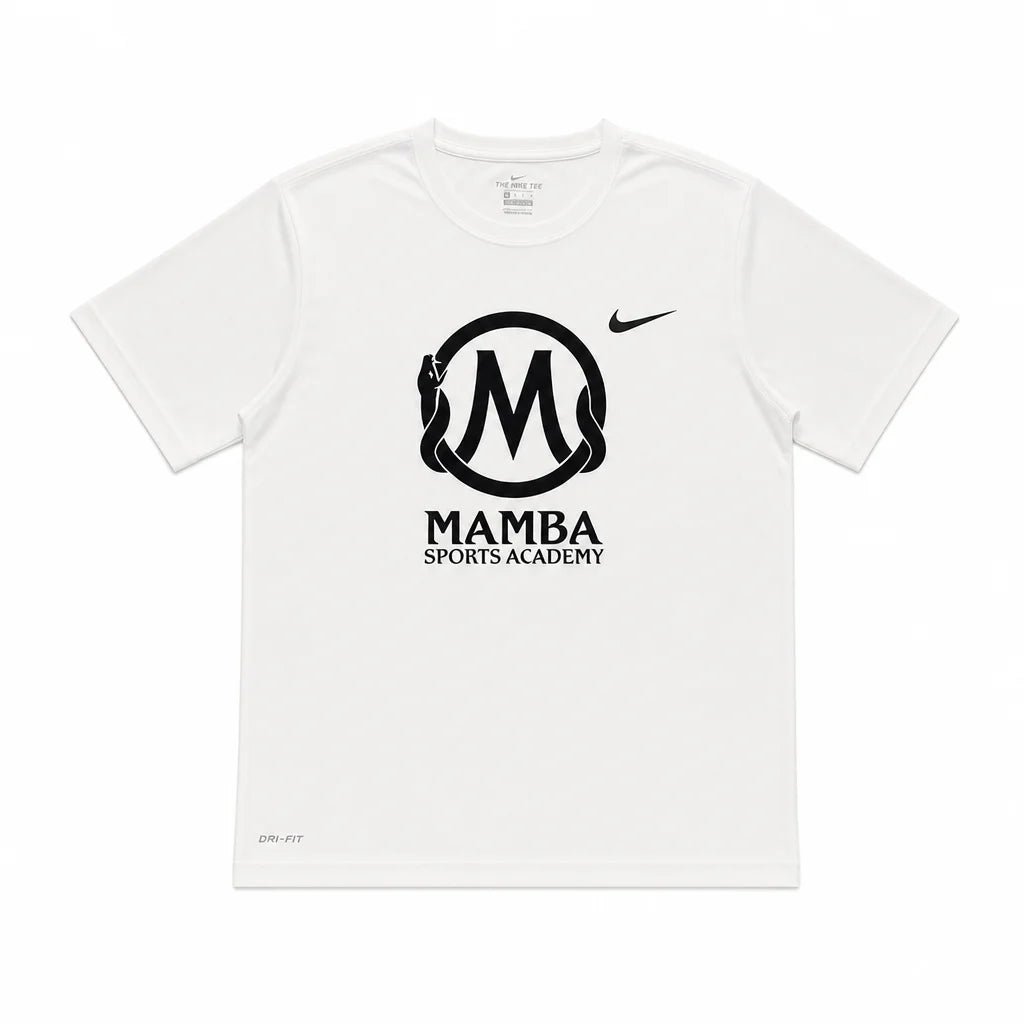 OPENRUN™ MAMBA ACADEMY TEE BLACK & WHITE