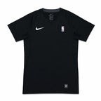 OPENRUN™ NBA PRO COMPRESSION SHIRT BLACK & WHITE