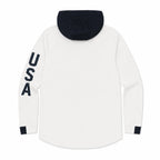 OPENRUN™ TEAM USA FULL ZIP UP BASKETBALL WHITE