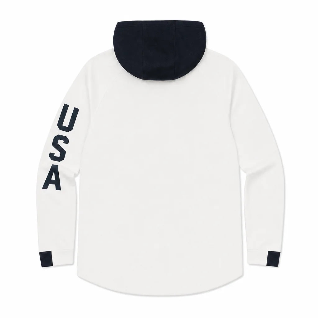 OPENRUN™ TEAM USA FULL ZIP UP BASKETBALL WHITE