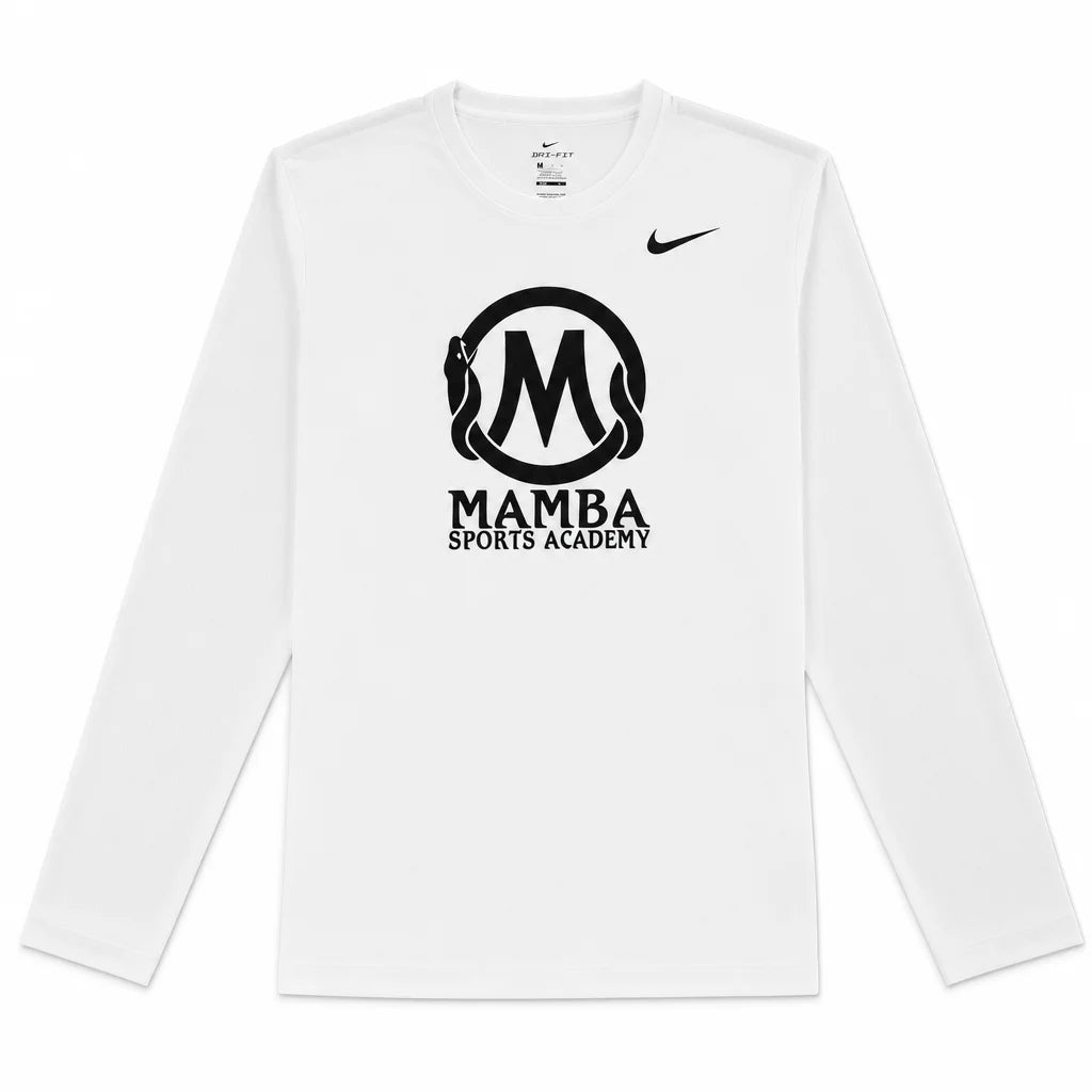 OPENRUN™ MAMBA LONGSLEEVE | BLACK & WHITE