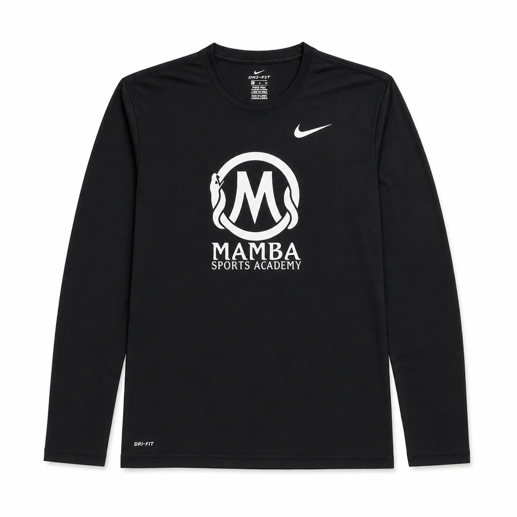 OPENRUN™ MAMBA LONGSLEEVE | BLACK & WHITE