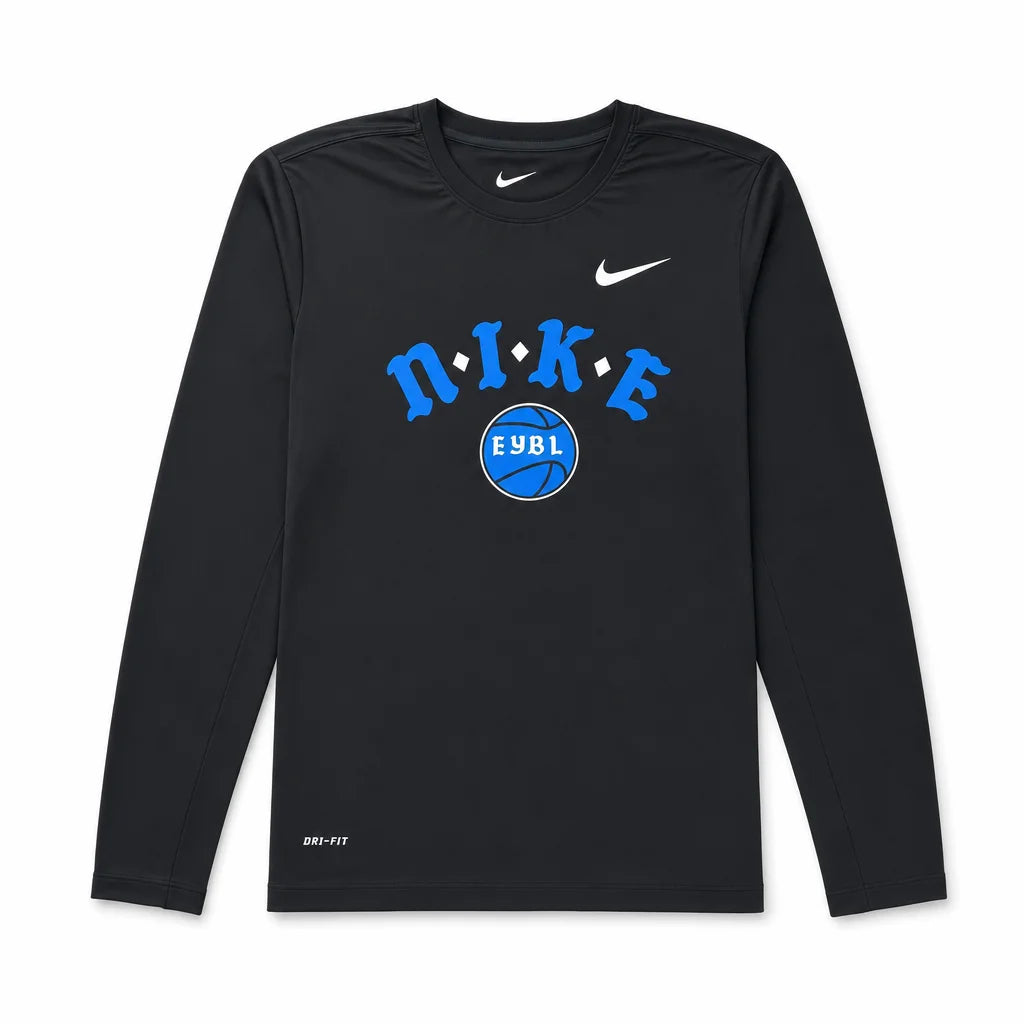 OPENRUN™ EYBL LONGSLEEVE SHIRT | BLACK & WHITE