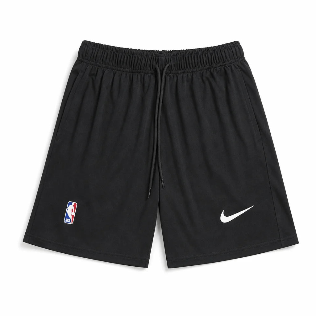 OPENRUN™ NBA SHORTS | BLACK & CREAM