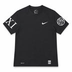 OPENRUN™ EYBL XI COMPRESSION SHIRT | BLACK & WHITE