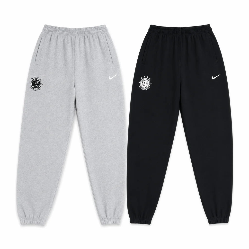 OPENRUN™ EYBL FLEECE SWEATPANTS | BLACK & GREY